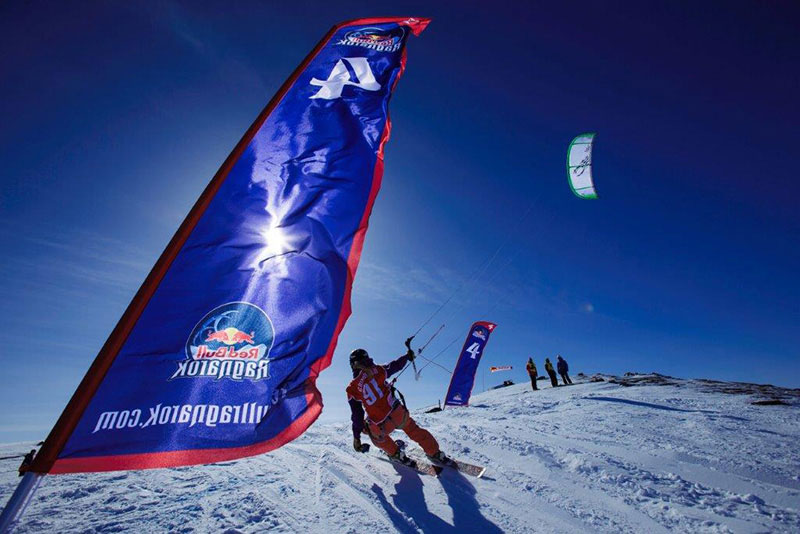 Camilla Ringvold, 2014 women's Ragnarok snowkite Champion