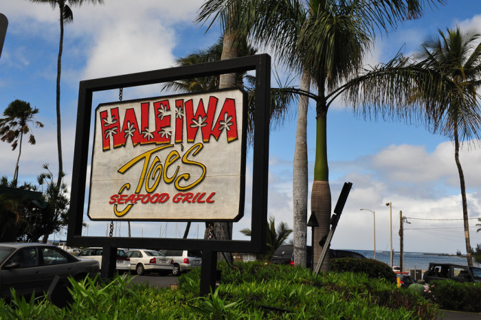 Haleiwa Joe's restaurant Oahu, Hawaii