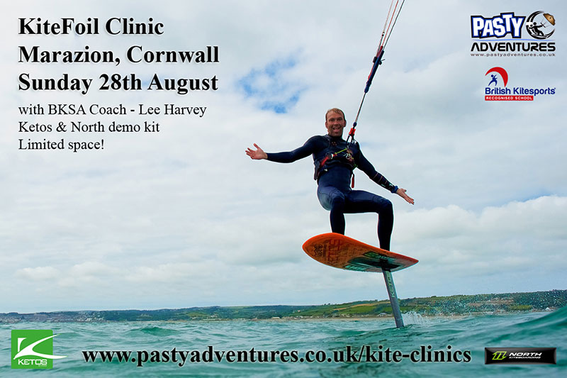 Pasty Kite Clinics - Lee Harvey Past Adventures Cornwall
