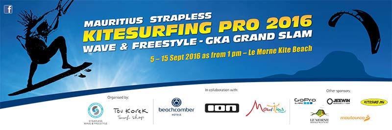 GKA Mauritius Strapless Kitesurfing Pro