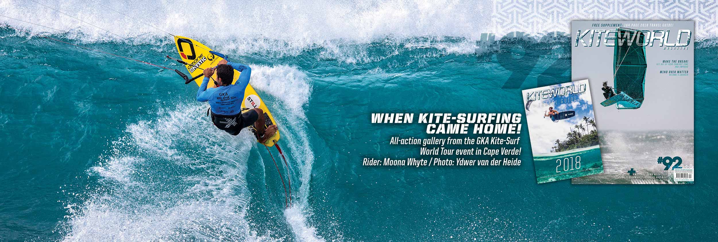 When kite-surfing came home! - Kiteworld Magazine issue 92