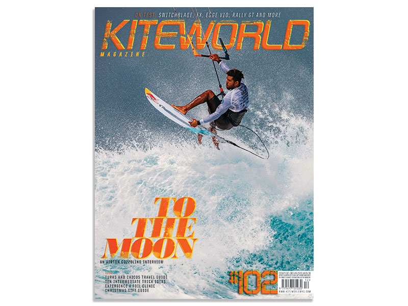 Kiteworld magazine issue 102 with Airton Cozzolino