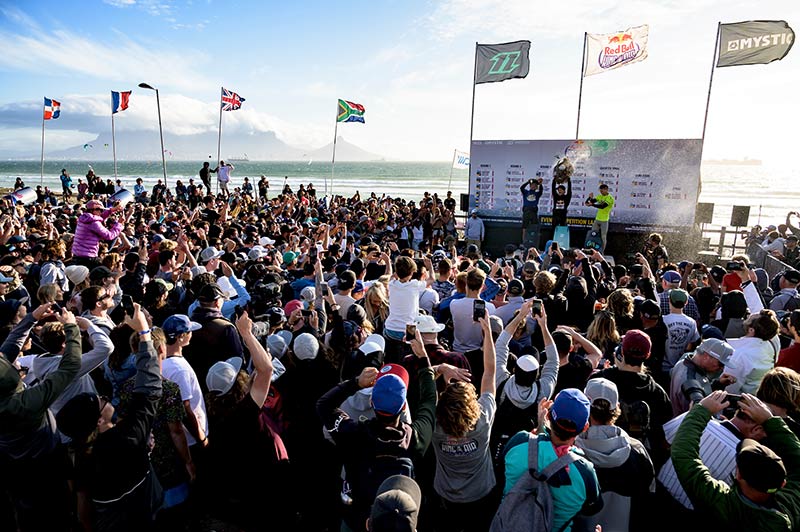 Red Bull King of the Air 2020 podium
