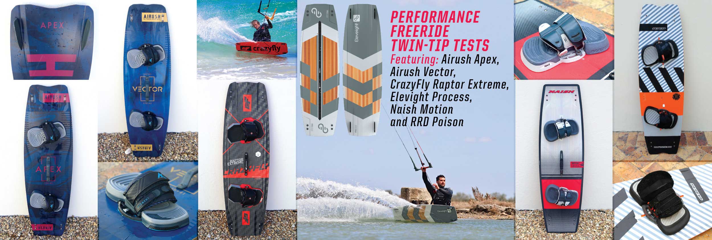 Twin tip 2020 gear tests Kiteworld issue 104