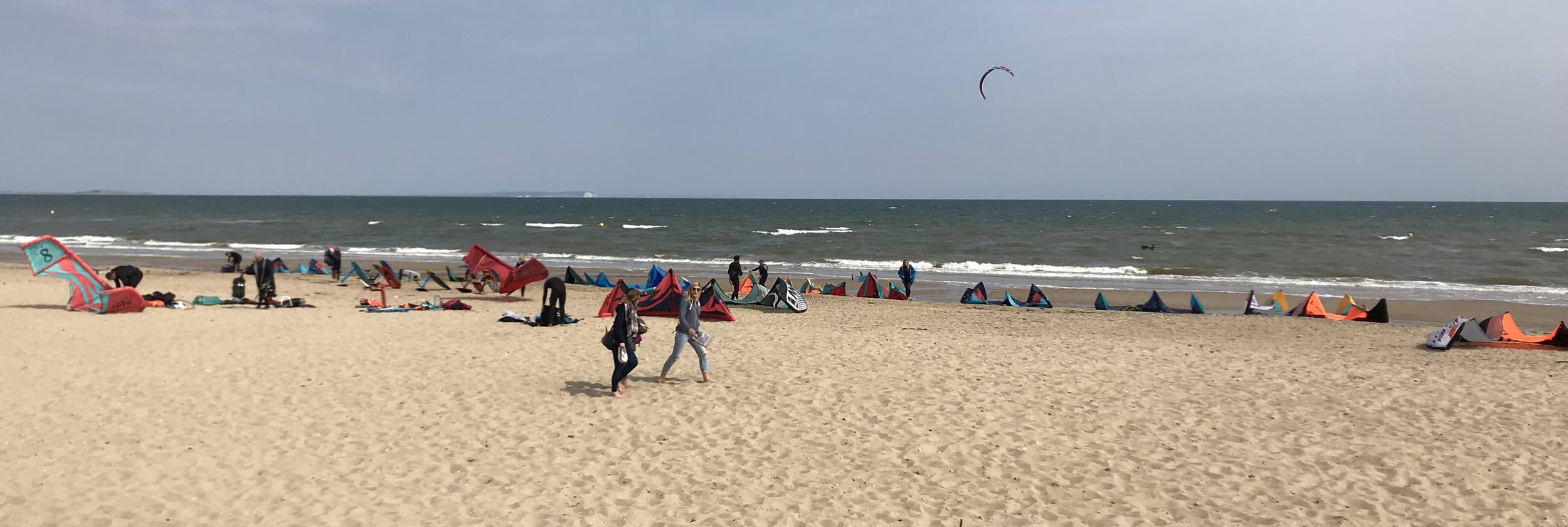 Kitesurfing in Poole