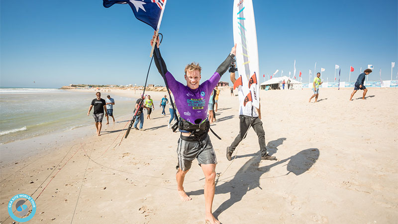James Carew - Men's GKA Kite-Surf 2021 Champion