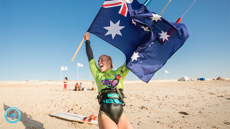 Peri Roberts - Women's GKA Kite-Surf 2021 Champion