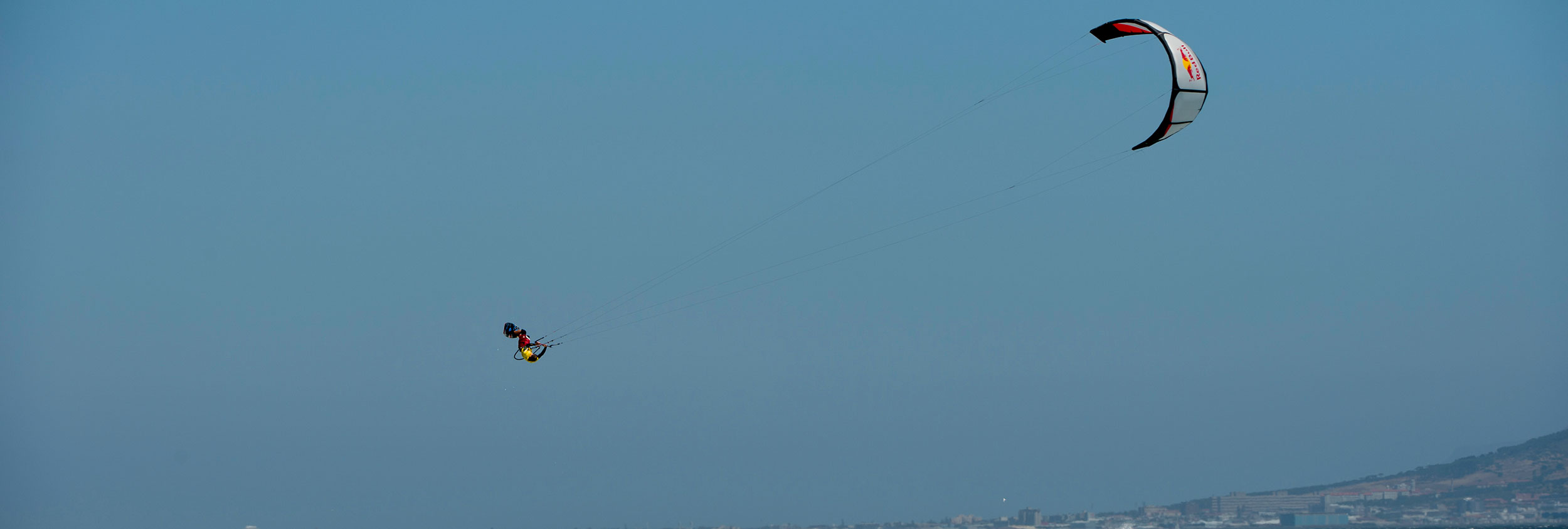 Aaron Hadlow mega loop late back roll during Red Bull King of the Air 2014