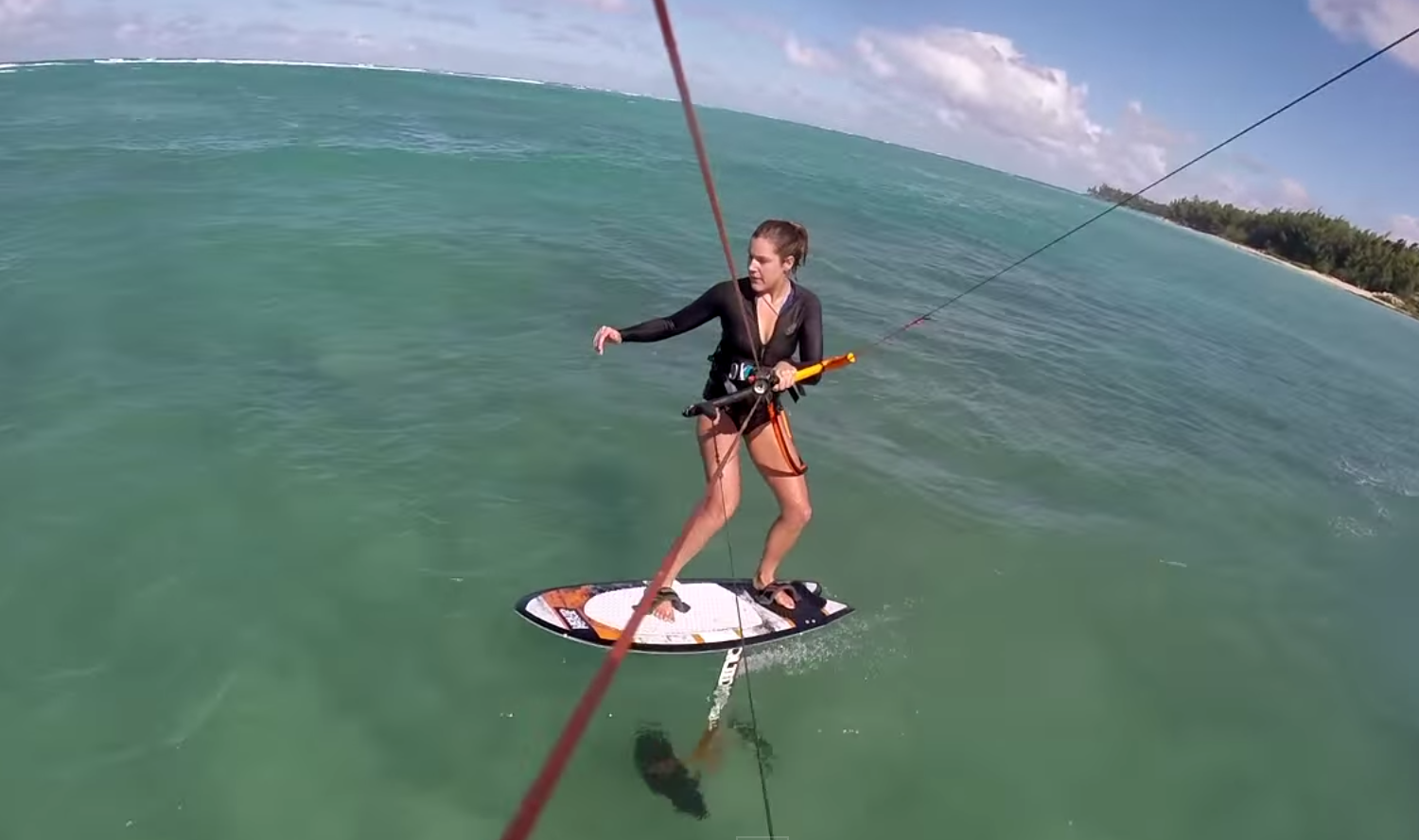 Liquid Force kitesurfing hydrofoil video tutorial part 2