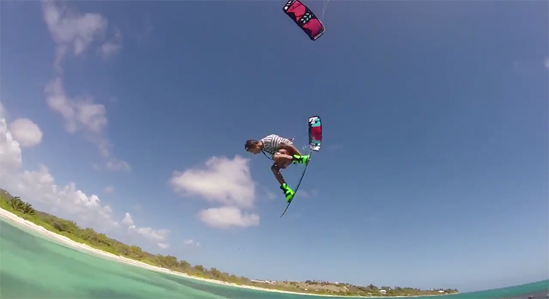 Tona jake Kelsick Andre Phillip gopro kiteboarding bliss kitesurfing videos kiteworld magazine