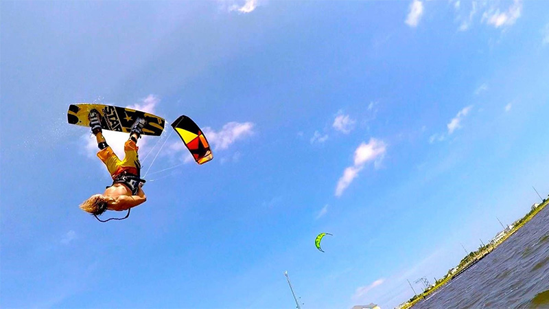Ride with Rocky. Rocky Chatwell kite clinics