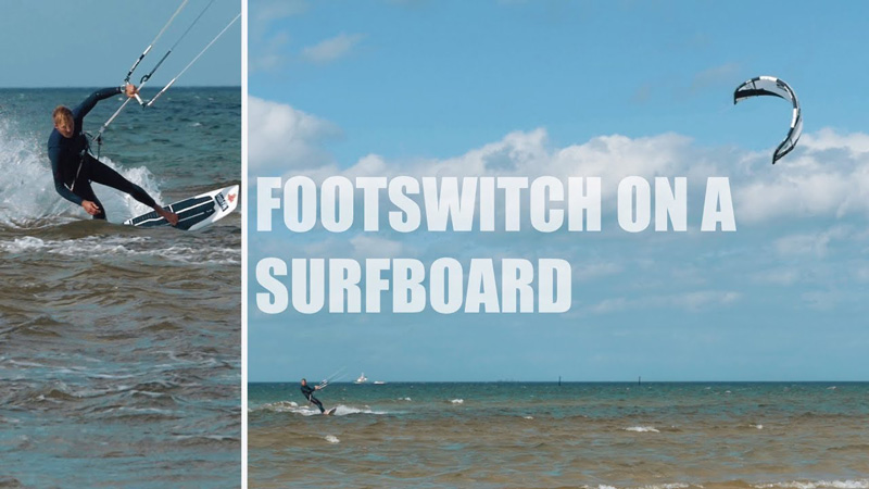 Ben Beholz - How to footswitch on a surfboard