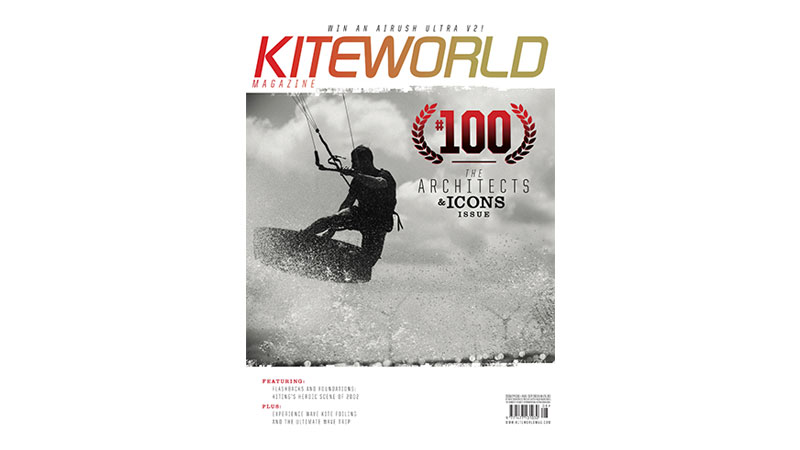 Kiteworld issue 100 cover shot