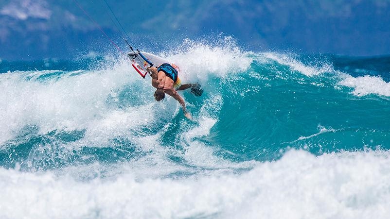 Robby Naish in action