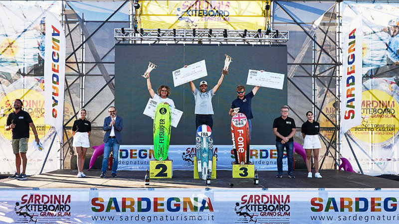 Sardinia Grand Slam 2021 - Men's podium